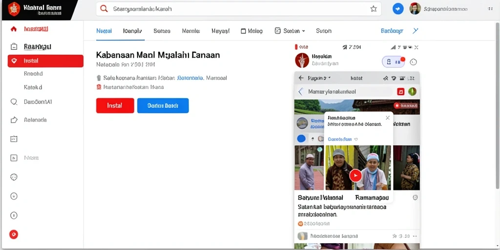 Screenshot dari mode permainan yang menarik.