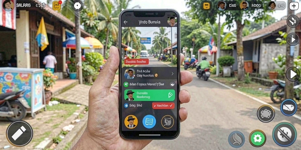 Fitur sosial yang memungkinkan interaksi dengan pemain lain.