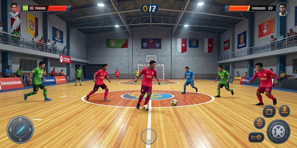 Tampilan level baru yang menantang untuk dijelajahi.