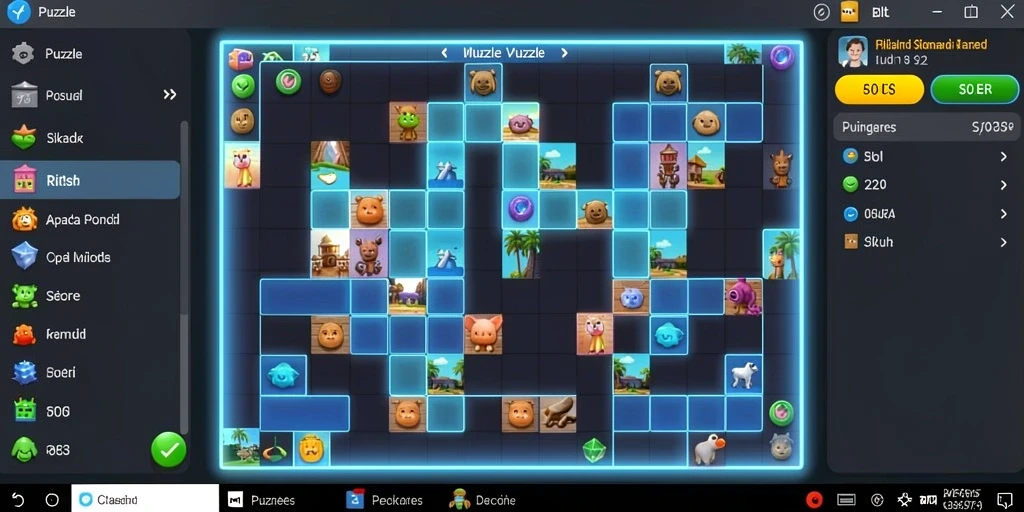 Screenshot menunjukkan fitur kustomisasi karakter yang menarik.