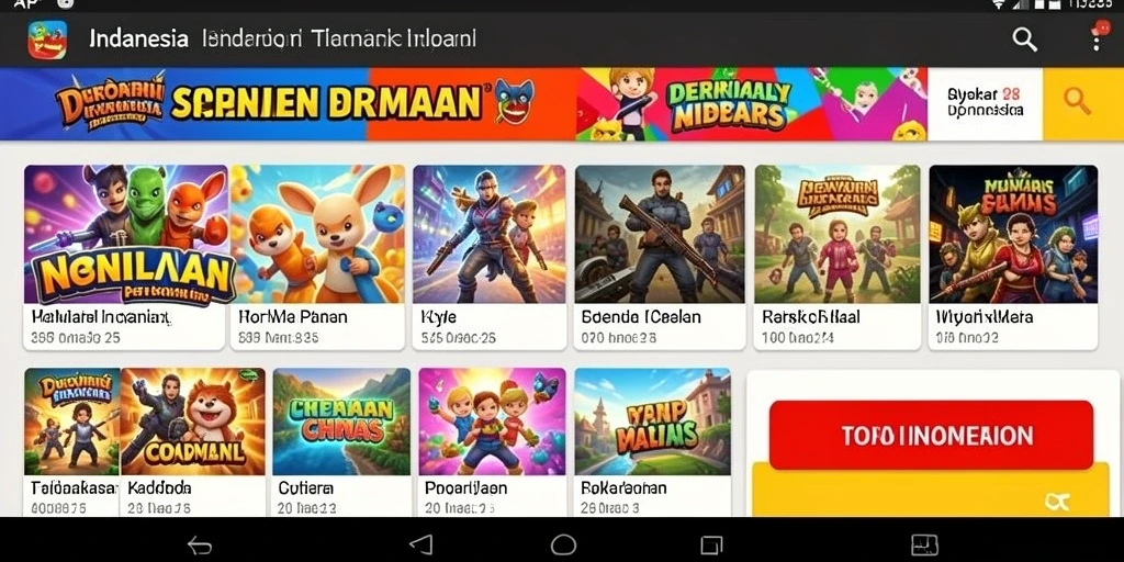 Momen aksi seru dalam pertempuran melawan musuh.
