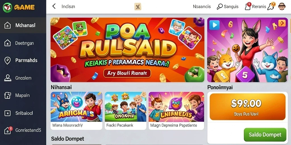 Peringkat leaderboard yang memotivasi pemain untuk bersaing.