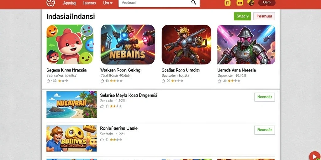 Fitur leaderboard untuk melihat peringkat pemain.