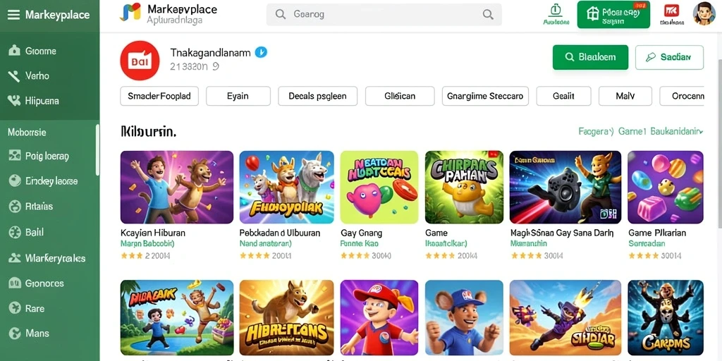 Mode permainan yang beragam dan seru.