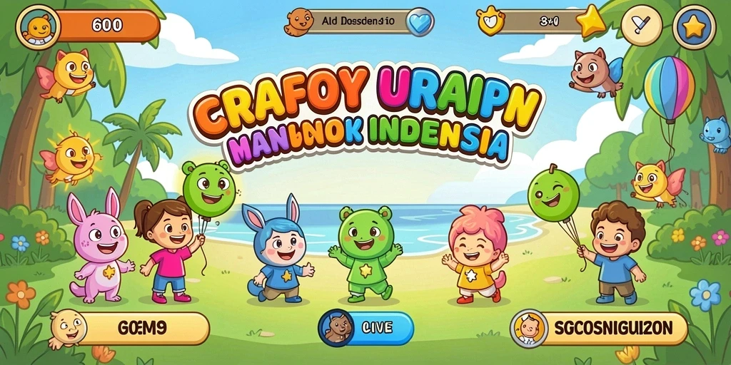 Level penuh warna yang menunggu untuk dieksplorasi.