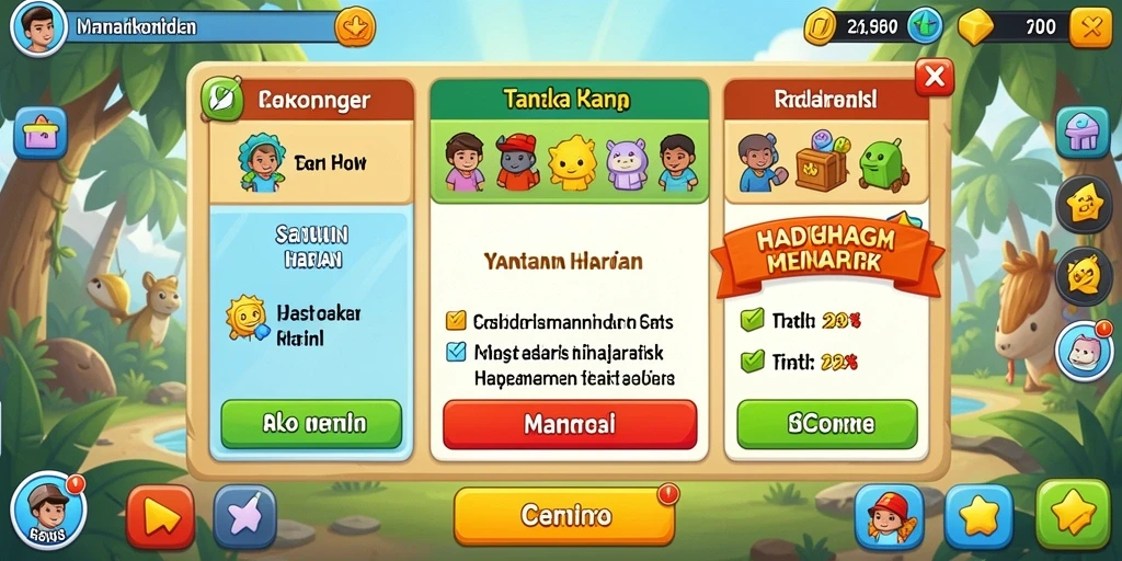 Menampilkan aksi pertarungan yang mendebarkan.