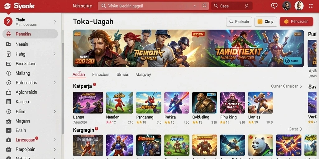 Fitur sosial yang memungkinkan interaksi dengan pemain lain.