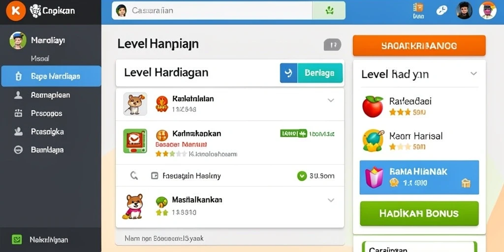 Bonus harian dan promosi menarik untuk pemain.